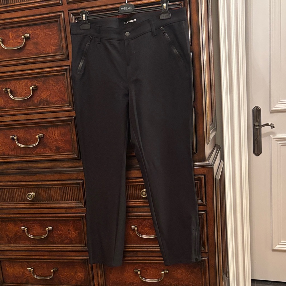 Cameo Black Straight Leg Pants